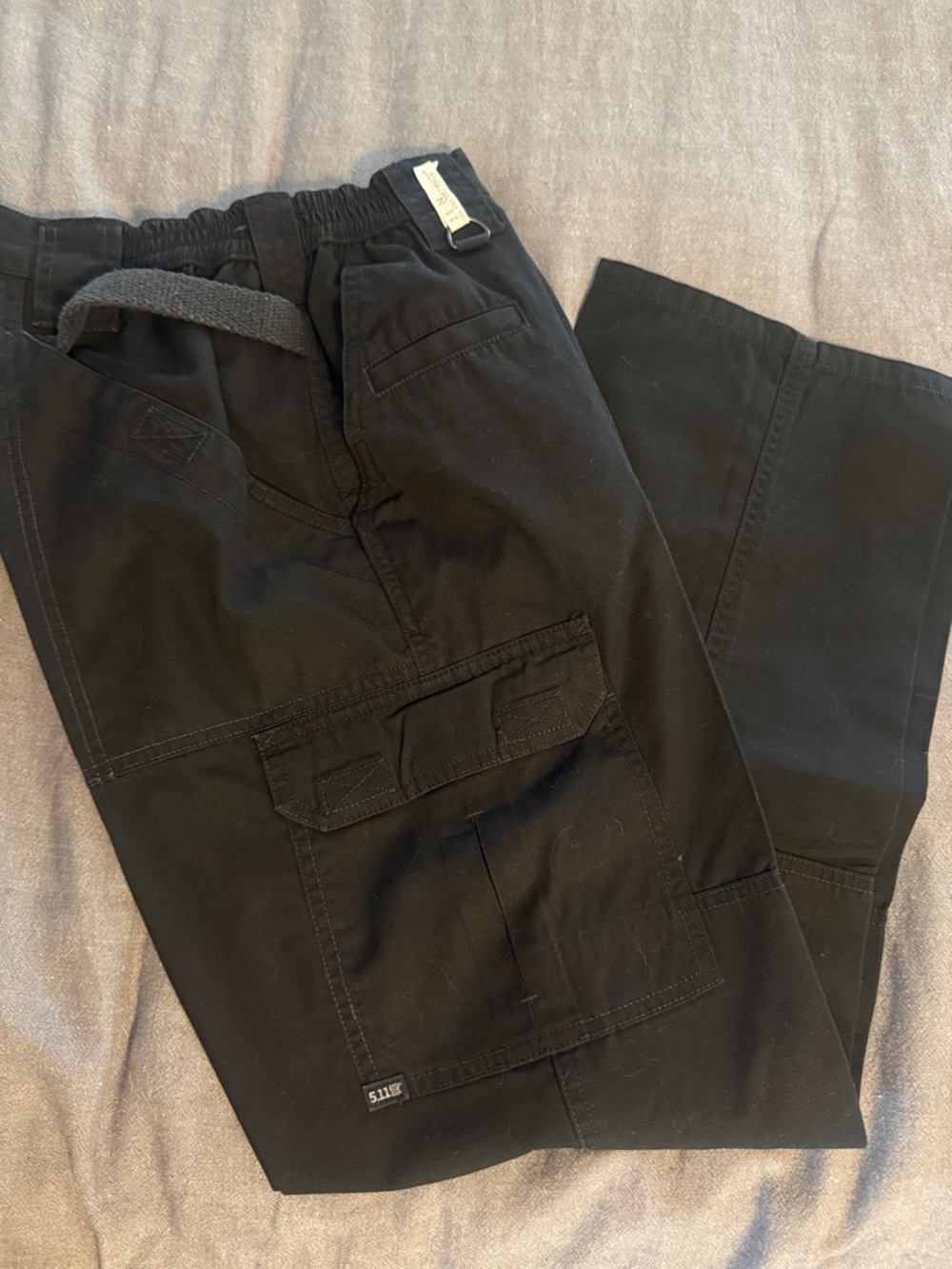 5.11 Tactical Black Cargo Pants with Utility Pockets